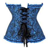Fongt Court Tswear 819 Waist Body Chest Sexy Lingerie Black Blue Body Shape