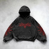 Fongt Wash Hooded Hoodie Hoodie Winter High Street Men And Women With The Same Shirt Top
