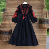 Fongt Gentle Wind V Collar Horn Sleeves With Waist Swing Lotus Leaf-Side Dress Female Pendant 0515