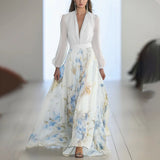 Fongt Shein Temu Explosion Printed Dress