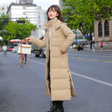 Down Parka Women With Hood Down Jacket Winterr Coat Cultivate Morality Fashion Eiderdown Hoodie With