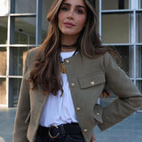 Fongt Women's Autumn And Winter Fashion New 15 Color Jacket Small Scent Style Short Suit Jacket