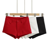 Trendy Women's Wear In Summer, A New Style Of Spicy Girls' Style, High Elasticity, Sexy Low-Waist Hot Pants, Buttocks And Hip Shorts.-Outfit