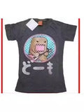 Fongt T-Shirt Y2K Costume Harajuku Goo-Tat Cartoon Pattern Print Men's And Women Round Collar Cotton Short Sleeves