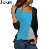 Plus Size Fashions T-shirt 2020 Spring Women Clothes Casual Loose Streetwear Long Sleeve Top Tee Shirt