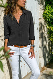 Fongt Autumn And Winter New Women's Shirt Collar Long-Sleeved Shirt Women's Clothing