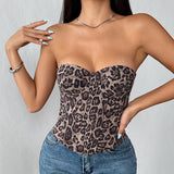 Fongt And Winter New Warm Grinding Steel Ring Fish Bone Back Chicken Eye Twitching Leopard Tset R126