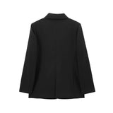 Fongt Women's ZA Street Fashion Blouse Casual Suit Jacket