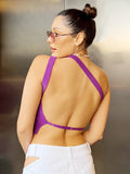 Backless Crop Top Corset Top Sexy Top Women Green Sleeveless Summer Clothes Solid Basic Cami Streetwear Y2K Tank