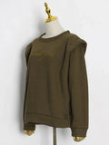 Fongt Top Women 2025 Spring Season New Comfortable Leisure Loose Thin Collar Embroidery Jacket