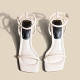 Fongt High Heels Women's Fine Summer Dress French Word With Roman Beautiful High Heel Sandals Female Shit