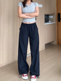 Fongt Quick-Drying Spant Sweatpants Women's Thin 2025 New Summer Small Straight-Legged Trousers