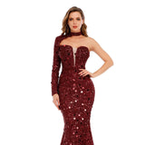 Fongt Summer Ebaywish Evening Dress Performance Dress Long Fish Tail Thin Dress