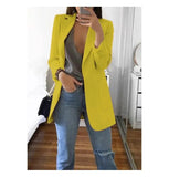 Women's Blazers Jacket Plus Size 4XL 5XL Spring Autumn Jacket Oversize for Woman Office Long Sleeve Coat Casual Clothes