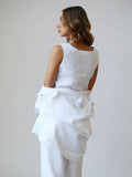 Home Suit High Waist Pants Trouser