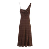 Fongt Homemade New Women's Clothing Folded Neck-Peking Dress 3152274