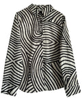 Fongt Casual Loose Shirt Women's Button T-Shirt