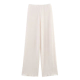 Fongt Asymmetric Blouse 0347302 Textured Trousers 0347303 Set
