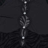 Sexy Zebra Print Cut Out Mesh Transparent Women Mini Dress for Beach Holiday Night Club Goth Party Bodycon Pencil Shorts