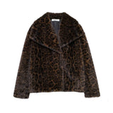 Fongt New Artificial Fur Effect Short Coat