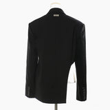 Fongt New Locomotive Feeling Neutral Handsome Irregular Suit Jacket Top Female 1638