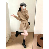 Fongt Hair Collar Pie To Overcome The Environmental Protection Fur Coat Fake Two-Piece Ass Casual Pants Set