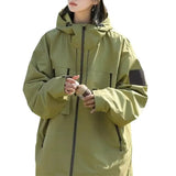 Fongt Function Storm Jacket Female Spring And Autumn Outdoor Jacket 2023 New Waterproof Windproof Rest Sports Jacket-Outfit