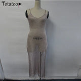 Sleeve Open Through Beach Cover Mini