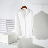 Fongt Red Dingy Shirt Long Sleeve Commuting Professional Blouse Spring And Autumn Anti- Wrinkling Temperament Shirt