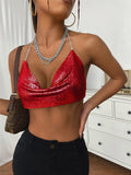 Fongt Sling Type Backless Black Solid Fit Small Vest