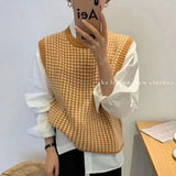 And Autumn 2025 New Chiffon Sleeve Temperament Splicing Knitted Sweater Loose Sexy Lanky Sleeve Top