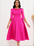 Fongt Women's Clothing 2025 Autumn New Temperament Elegant Fashion Banquet Dress Dress Dress African Dress