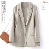 Fongt Suit Jacket Women's Short Model 2025 Autumn New Korean Version This Year's Popular Small Spring And Autumn Loose Suit