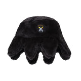 Fongt Trendy Fisherman Hat Retro Autumn And Winter Warm Rabbit Octopus Hat Casual Hat