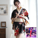 Sexually Lingerie Role-Playing Japanese-Style Garribage Extremely Tempting Passion Bow With Uniform Set
