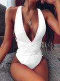 Fongt Swimsuit 2023 One-Piece Swimsuit Ladies Straps One-Piece Bikini-Outfit