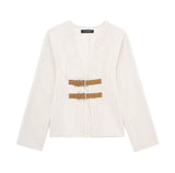 Fongt Women's ZA Autumn And Winter New Triptling With Soft Coat