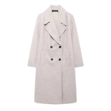 Fongt Autumn New Women's Fashion Solid Color Soft And Loose Coat