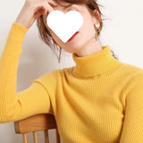 Fongt Temperament High-Neck Basic Sweater Women's Autumn And Winter Repair Jacket Inside The Bottom Of The Long-Sleeved Knitting