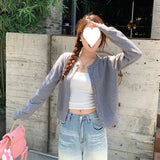 Fongt Cardigan Women 2025 Early Spring New Coat Yellow Coat Autumn High-End Small