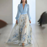 Fongt Shein Temu Explosion Printed Dress
