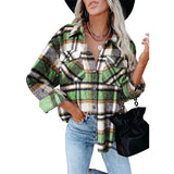 Fongt Women's Clothing 2025 Autumn And Winter New Women's T-Shirt Wool This Sub-Button Coat