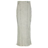 Fongt New 2023 Hot Girl Low Purse Hip Fishtail Skirt-Outfit