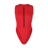 Fongt Cool And Refreshing Sexy Sleeveless Sleeveless Onesie Women's Fashion Pure Color Versatile Bodice