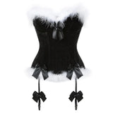 Fongt And Winter New Court Girded Feathers Christmas Garb Butterfly Bodywear
