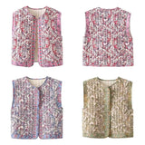 Fongt New Women's Printed Cotton Arma