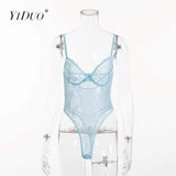 Catsuit Floral Straps
