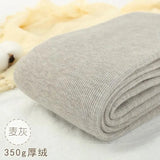 Warm Leggings Women Vertical Stripes Casual Pants Thickened Plush Cotton High Elasticity Solid High Waist Winter
