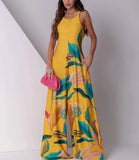 Fongt New Fashion Print Slings With Women's Clothing