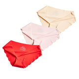 Sexy ladies panties one-piece seamless cotton ice silk underwear female close-fitting elastic breathable ladies briefs